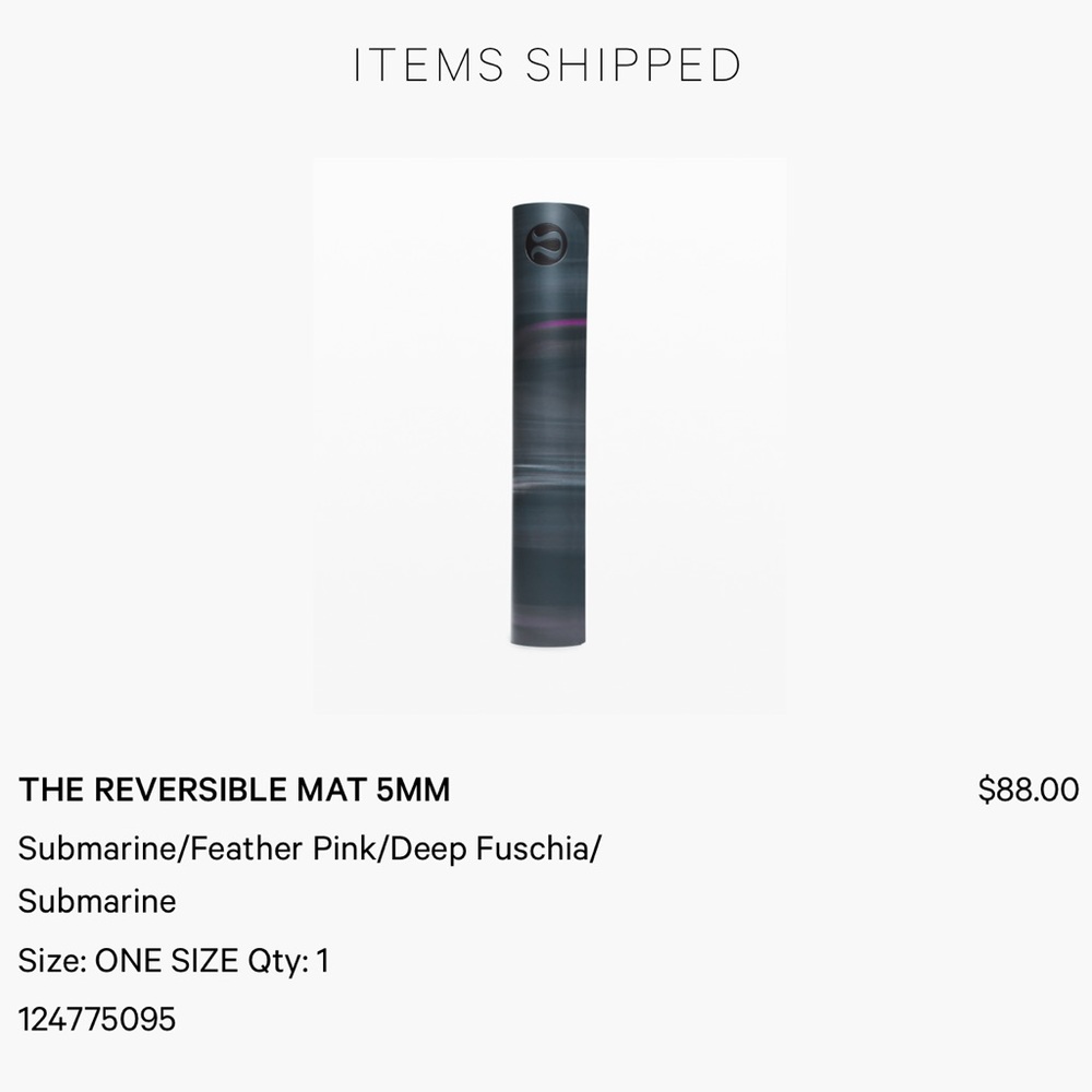 Lululemon Reversible Yoga Mat 5mm